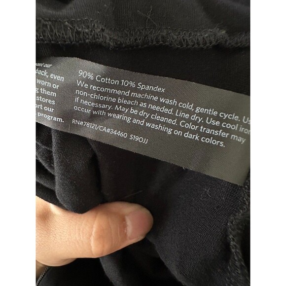 Eileen Fisher Stretch Jersey Knit Wide Leg V-Neck Jumpsuit Women's Large - Picture 8 of 10